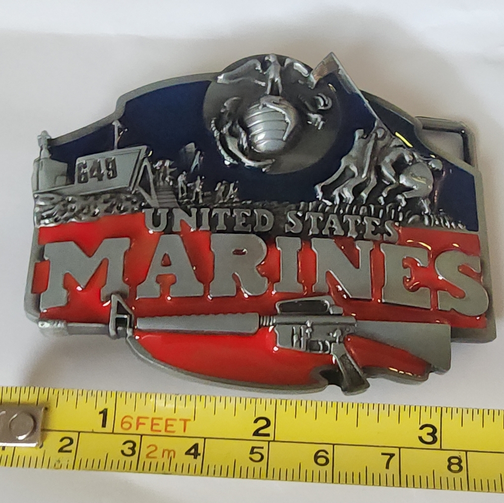 New USMC EGA Marine Corps belt buckle
